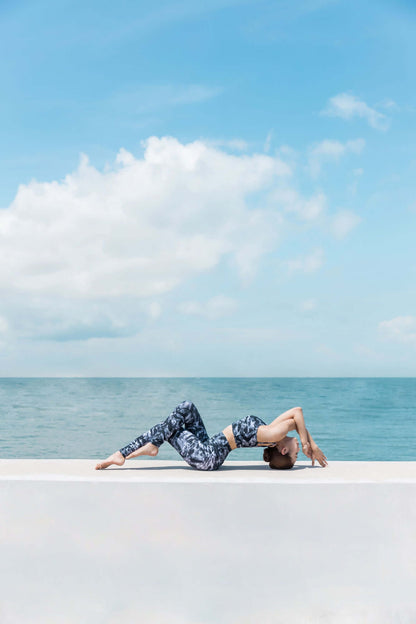 Marbling Bra Top