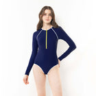 Neon Ladies Long Sleeve Swimsuit